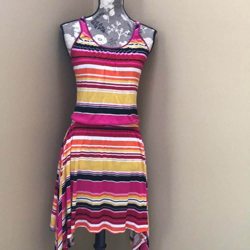 NWT Arden B Striped Tank Dress